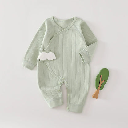 Newborn Cotton Romper – Gentle Comfort for First Little Days - LunaKit Baby