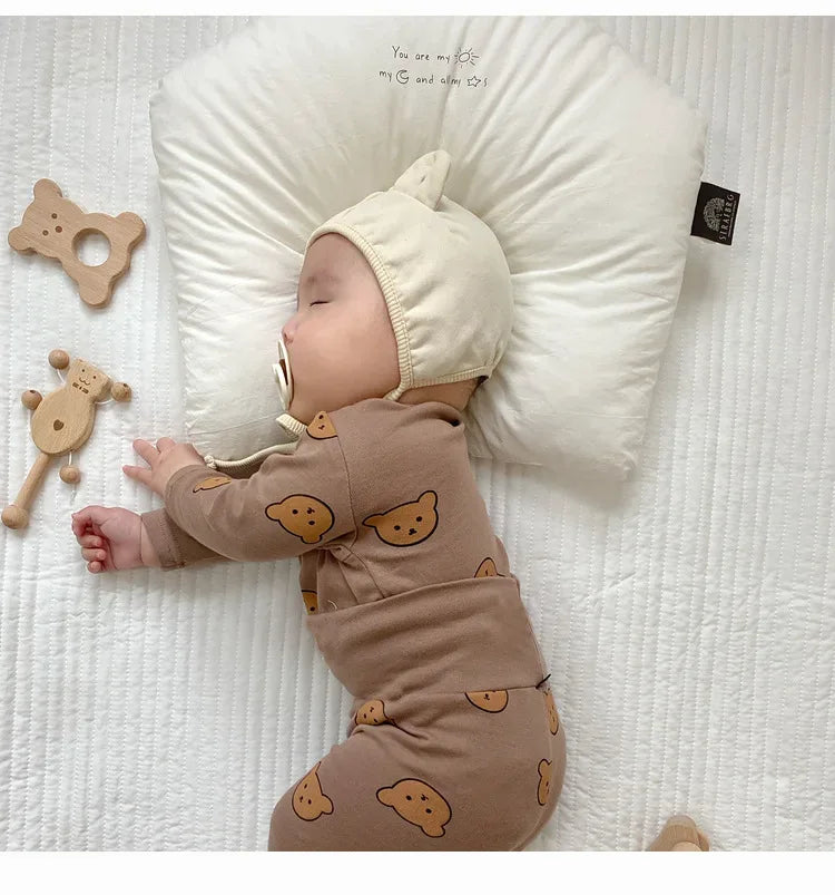 Baby Bear Cotton Pajama Set – Cozy Comfort for Sweet Dreams - LunaKit Baby