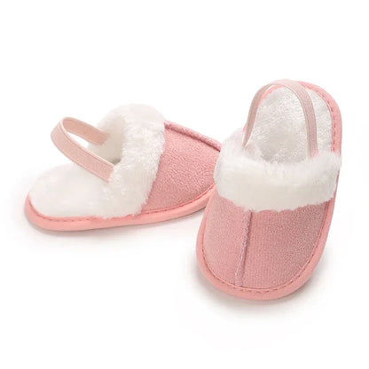 Baby Woolen Cotton Slippers – Soft Warmth for Little Feet - LunaKit Baby