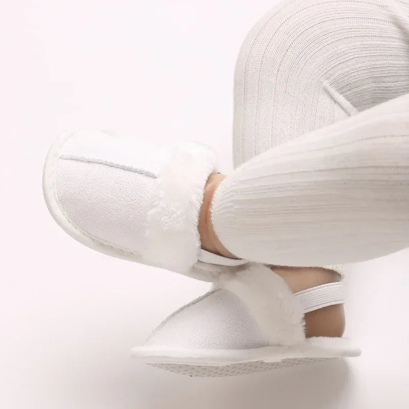 Baby Woolen Cotton Slippers – Soft Warmth for Little Feet - LunaKit Baby