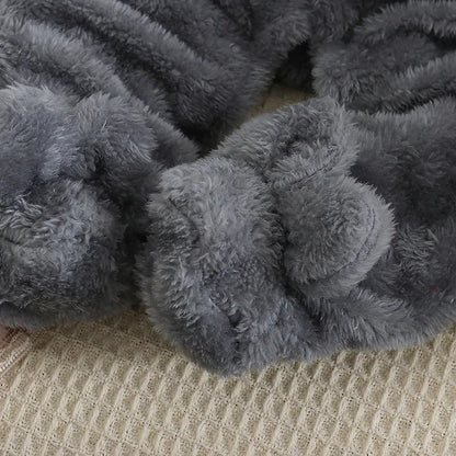 Baby Plush Animal Romper – Cozy Cuteness for Cool Days - LunaKit Baby