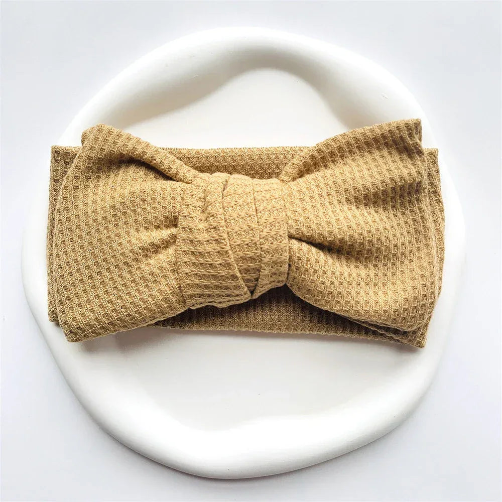 Baby Girl Bow Headband – Soft Style for Sweet Little Looks - LunaKit Baby