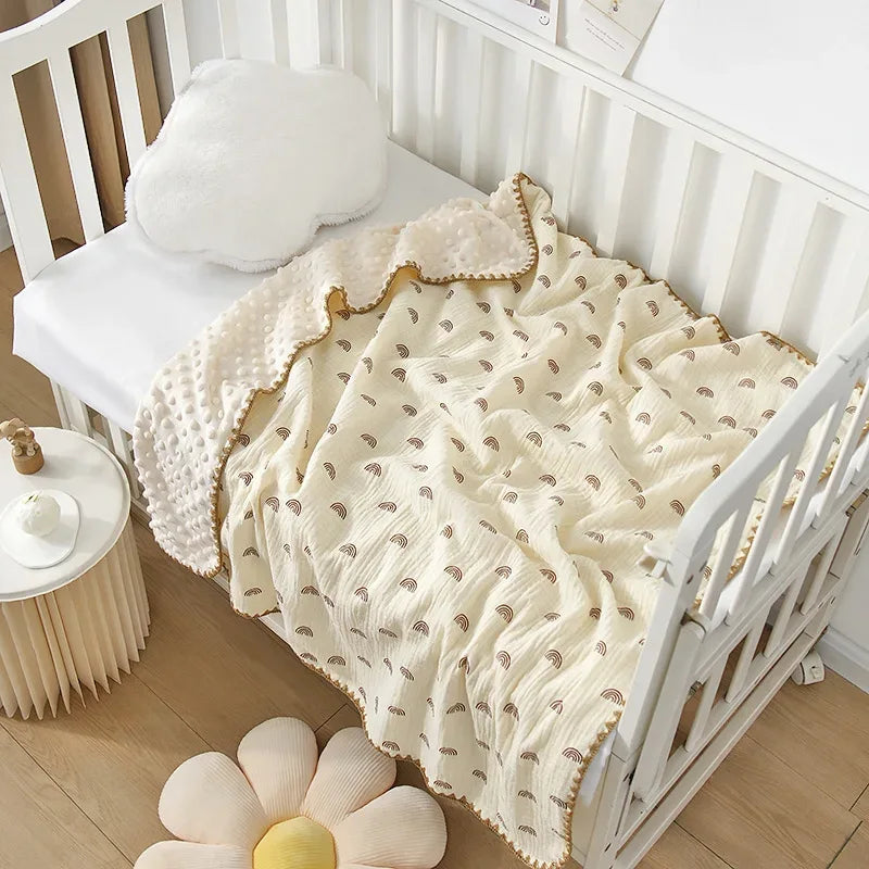 Baby Fleece Swaddle Blanket – Cloud-Soft Comfort for Sweet Sleep - LunaKit Baby