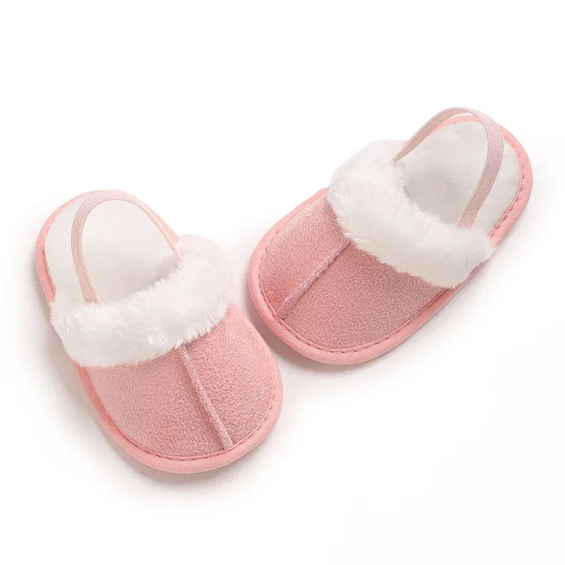 Baby Woolen Cotton Slippers – Soft Warmth for Little Feet - LunaKit Baby