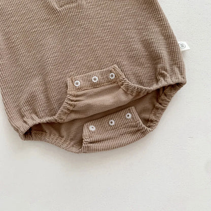 Baby Cotton Crawling Bodysuit – Soft Comfort for Little Explorers - LunaKit Baby