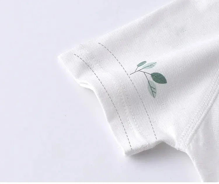 Baby Cotton Triangle Jumpsuit – Cool Comfort for Sunny Days - LunaKit Baby