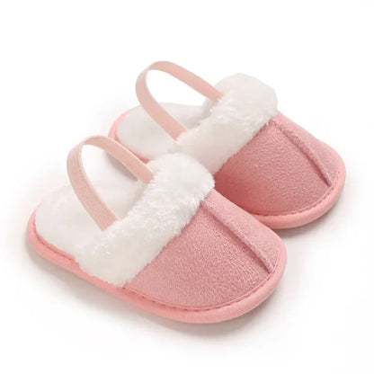 Baby Woolen Cotton Slippers – Soft Warmth for Little Feet - LunaKit Baby