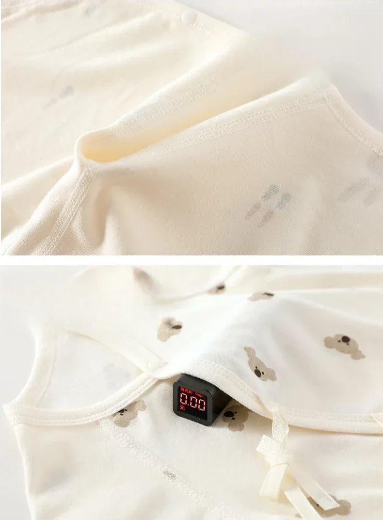 Baby Cotton Autumn Romper – Soft Comfort for Cozy Little Days - LunaKit Baby