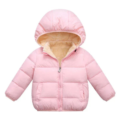 Kids Plush Winter Jacket – Cozy Protection for Cold Adventures - LunaKit Baby