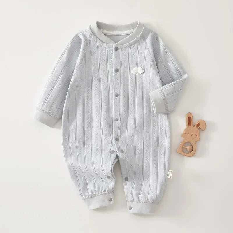 Baby Cotton Sleep Romper – Soft Comfort for Sweet Dreams - LunaKit Baby