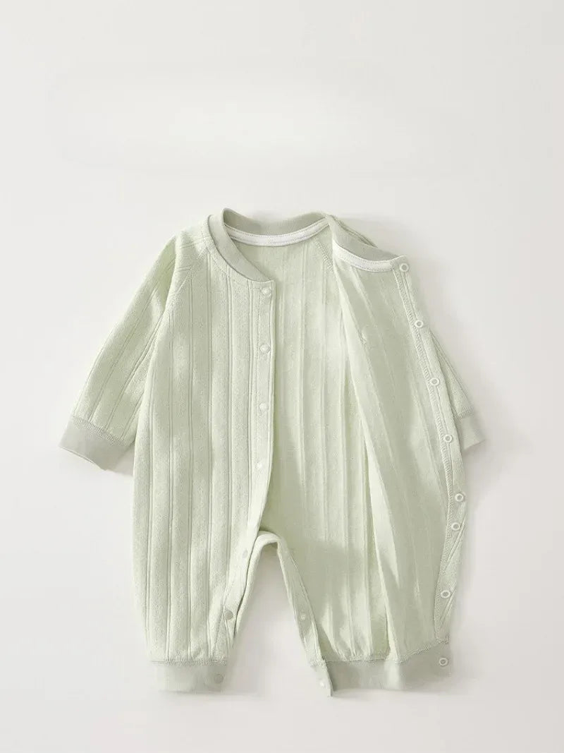 Baby Cotton Sleep Romper – Soft Comfort for Sweet Dreams - LunaKit Baby