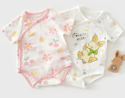 Baby Cotton Summer Romper – Cool Comfort for Sunny Little Days - LunaKit Baby