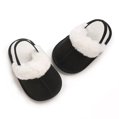 Baby Woolen Cotton Slippers – Soft Warmth for Little Feet - LunaKit Baby