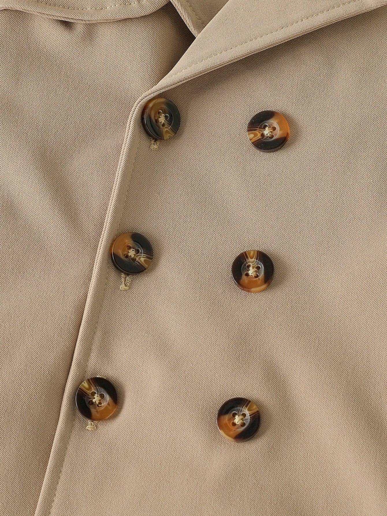 Baby Boy Trench Coat – Classic Style for Little Gentlemen - LunaKit Baby