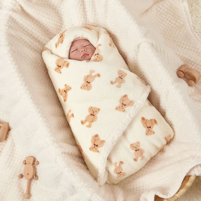 Baby Flannel Fleece Blanket – Luxurious Warmth for Winter Cuddles - LunaKit Baby