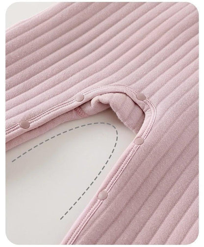 Toddler Cotton Clip 2-Piece Set – Thick Warmth with Cute Charm - LunaKit Baby