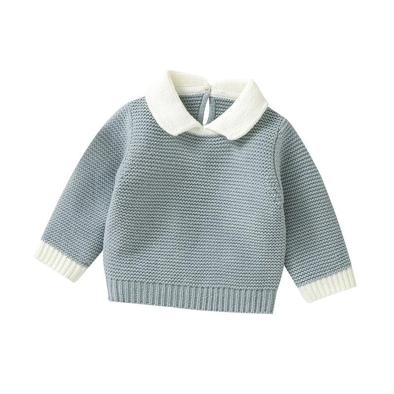 Baby Knit Turtleneck Sweater – Cozy Winter Warmth for Little Ones - LunaKit Baby