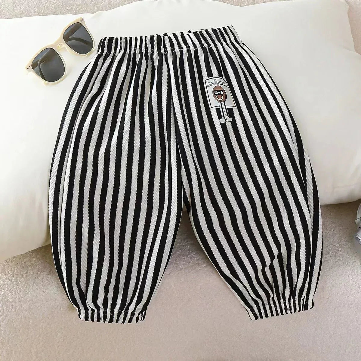 Kids Autumn Tracksuit Set – Cozy Stripe Comfort for Active Days - LunaKit Baby