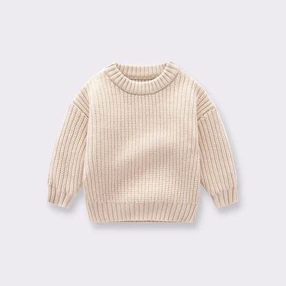 Baby Knit Pullover Sweater – Cozy Warmth for Winter Days - LunaKit Baby