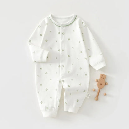 Baby Cotton Loungewear Onesie – Soft Comfort for Cozy Home Days - LunaKit Baby