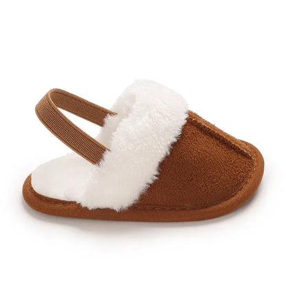 Baby Woolen Cotton Slippers – Soft Warmth for Little Feet - LunaKit Baby