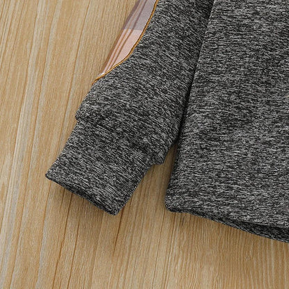 Toddler Outfit Set – Cozy Hooded Comfort for Everyday Adventures - LunaKit Baby