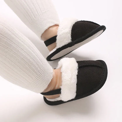 Baby Woolen Cotton Slippers – Soft Warmth for Little Feet - LunaKit Baby