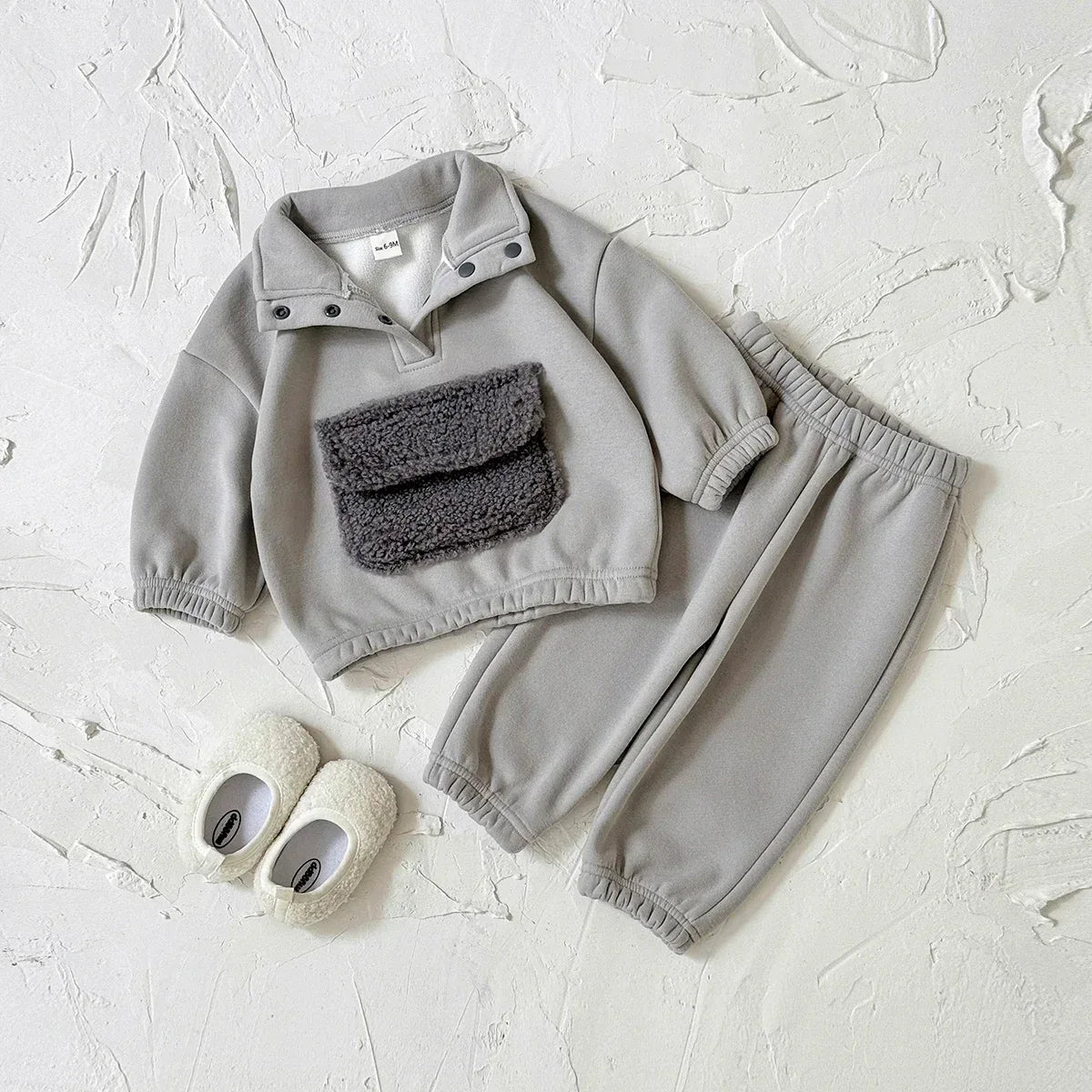 Baby Thermal Plush Set – Cozy Warmth for Cold Little Days - LunaKit Baby