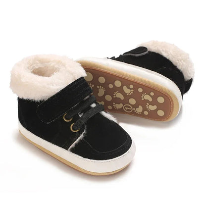Baby High-Top Sneakers – Warm, Safe Style for First Steps - LunaKit Baby