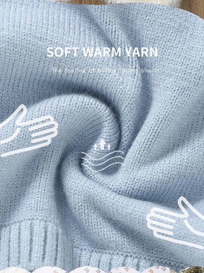 Baby Knitted Romper Set – Cozy Style for Chilly Little Days - LunaKit Baby