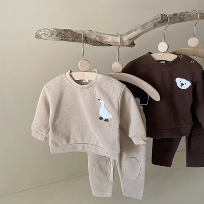 Baby Outfit Set – Soft Everyday Comfort with Playful Charm - LunaKit Baby