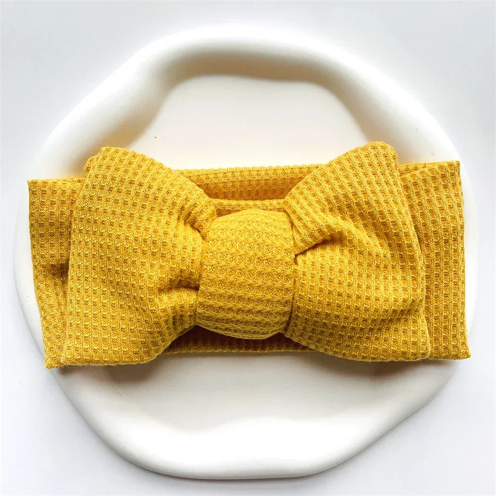 Baby Girl Bow Headband – Soft Style for Sweet Little Looks - LunaKit Baby