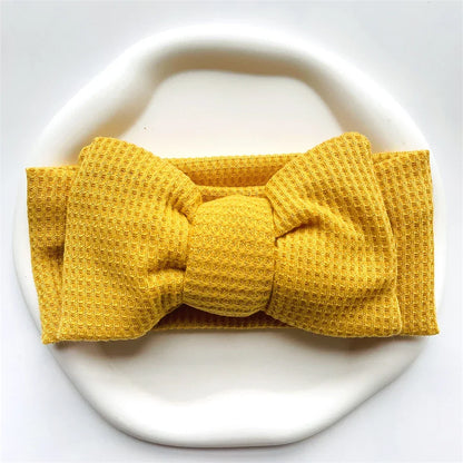 Baby Girl Bow Headband – Soft Style for Sweet Little Looks - LunaKit Baby