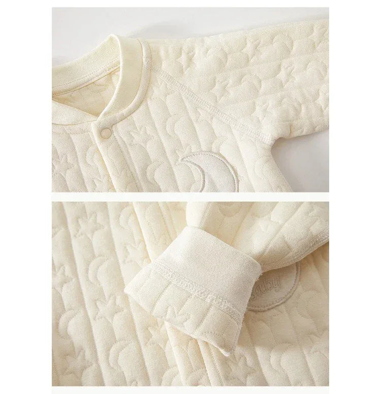 Baby Cotton Sleep Jumpsuit – Cozy Comfort for Peaceful Nights - LunaKit Baby