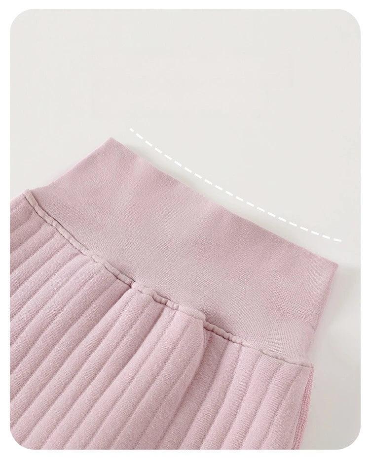 Toddler Cotton Clip 2-Piece Set – Thick Warmth with Cute Charm - LunaKit Baby