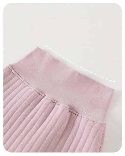 Toddler Cotton Clip 2-Piece Set – Thick Warmth with Cute Charm - LunaKit Baby