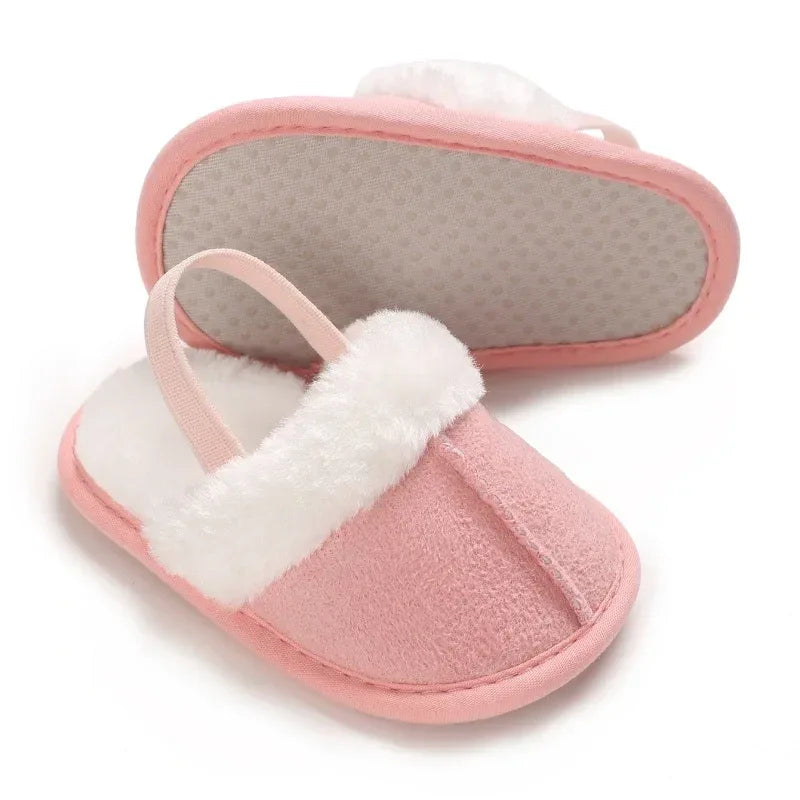 Baby Woolen Cotton Slippers – Soft Warmth for Little Feet - LunaKit Baby