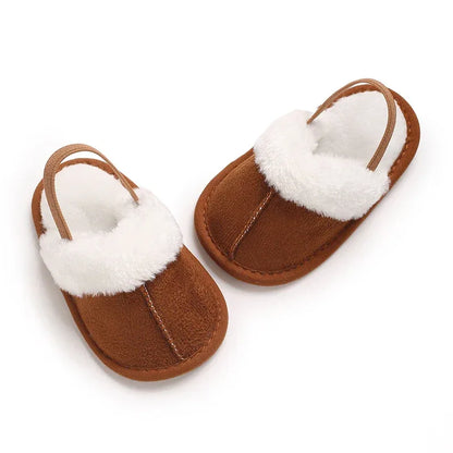 Baby Woolen Cotton Slippers – Soft Warmth for Little Feet - LunaKit Baby