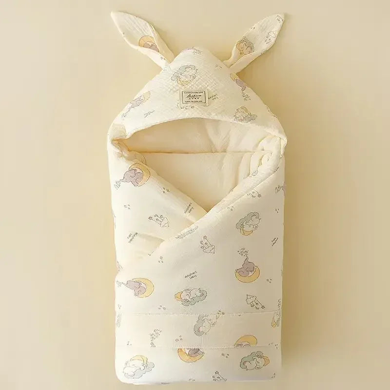 Newborn Bunny Swaddle Blanket – Sweet First Moments to Cherish - LunaKit Baby