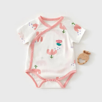 Baby Cotton Summer Romper – Cool Comfort for Sunny Little Days - LunaKit Baby