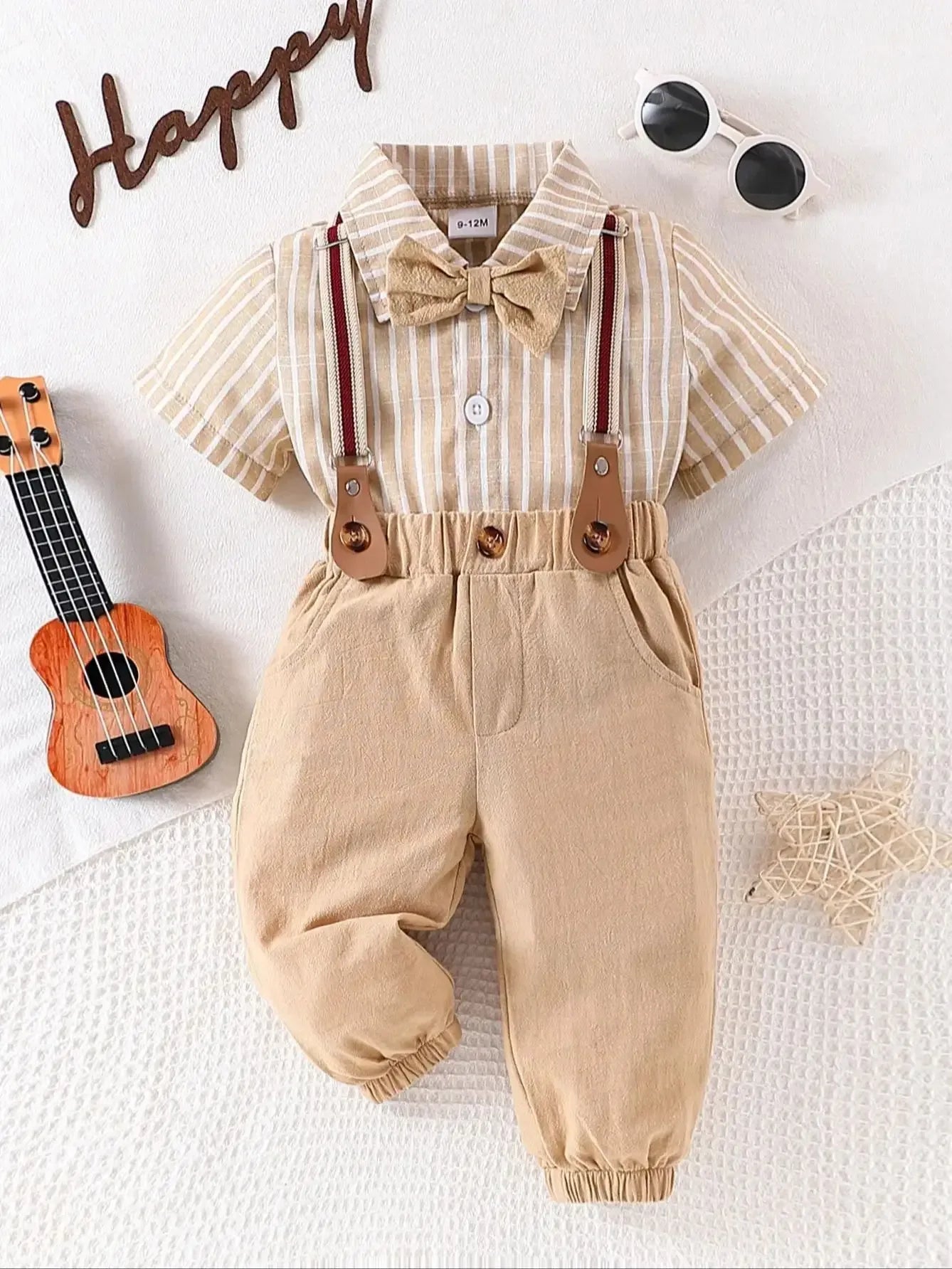 Baby Boy Gentleman Outfit Set – Smart Style for Special Moments - LunaKit Baby