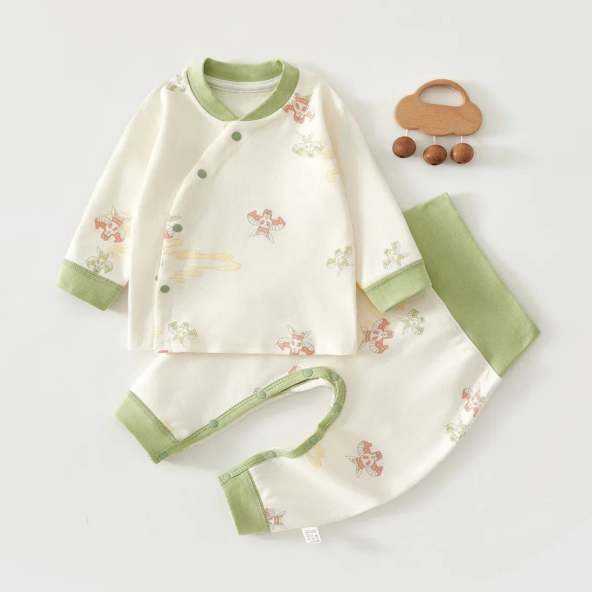 Baby Cotton 2-Piece Underwear Set – Warm Comfort for Cozy Days - LunaKit Baby