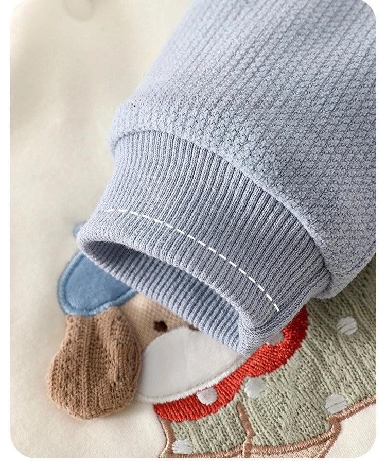 Baby Thick Cotton Winter Jumpsuit – A-Level Warmth & Comfort - LunaKit Baby