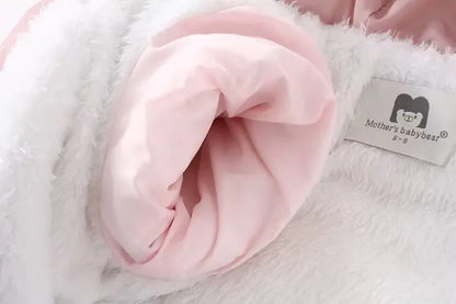 Newborn Thermal Winter Romper – Fleece-Lined Warmth for Cold Days - LunaKit Baby