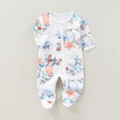 Baby Cotton Bodysuit Romper – Soft Everyday Comfort for Little Ones - LunaKit Baby