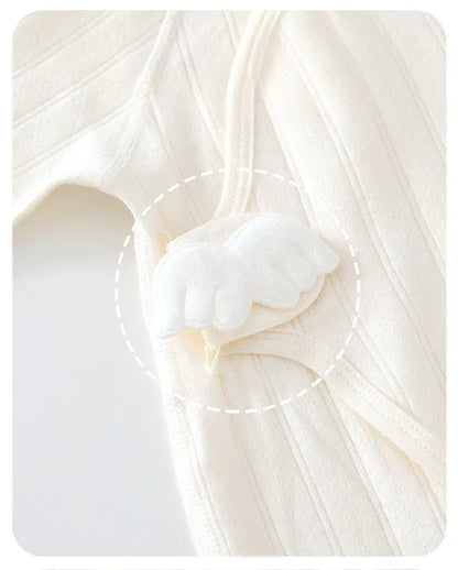 Newborn Cotton Romper – Gentle Comfort for First Little Days - LunaKit Baby