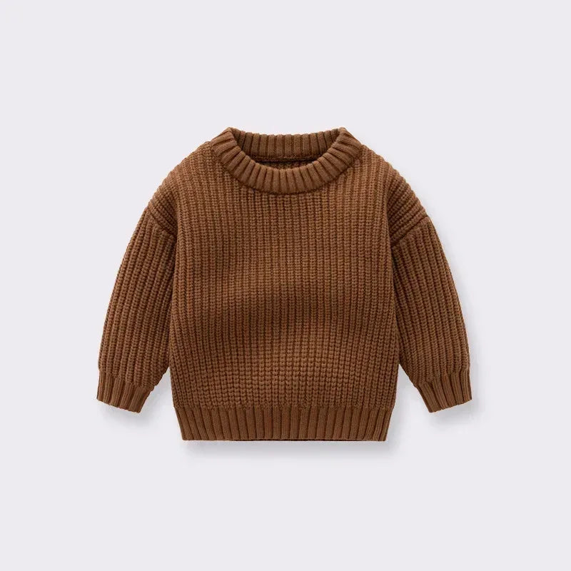 Baby Knit Pullover Sweater – Cozy Warmth for Winter Days - LunaKit Baby