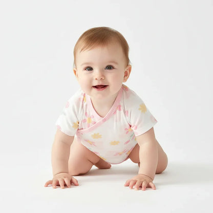 Baby Cotton Summer Romper – Cool Comfort for Sunny Little Days - LunaKit Baby