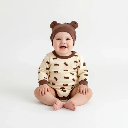 Baby Spring 3-Piece Outfit Set – Easy Comfort for Little Adventures - LunaKit Baby