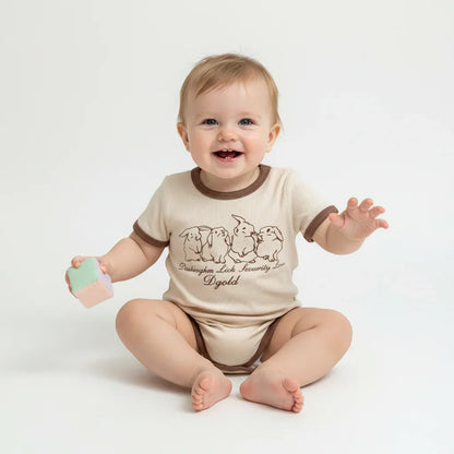 Baby Korean Style Summer Jumpsuit – Cool Minimal Charm - LunaKit Baby